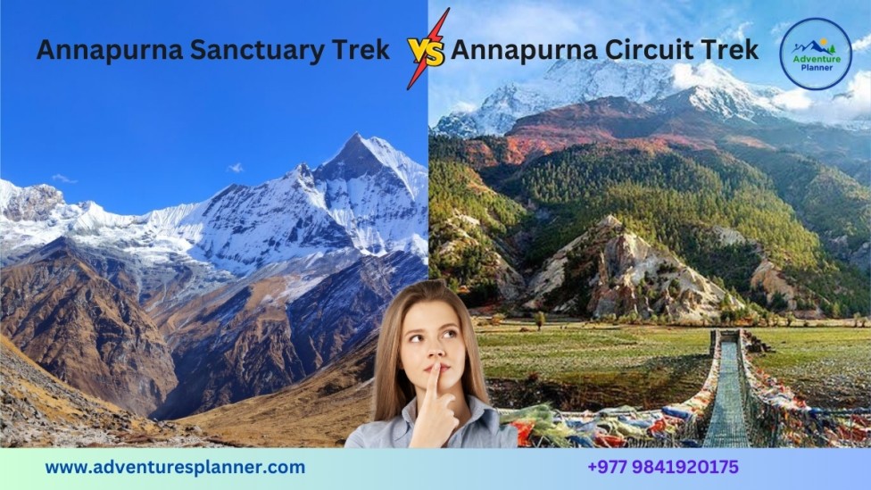 Annapurna Circuit vs annapurna Sanctuary Trek